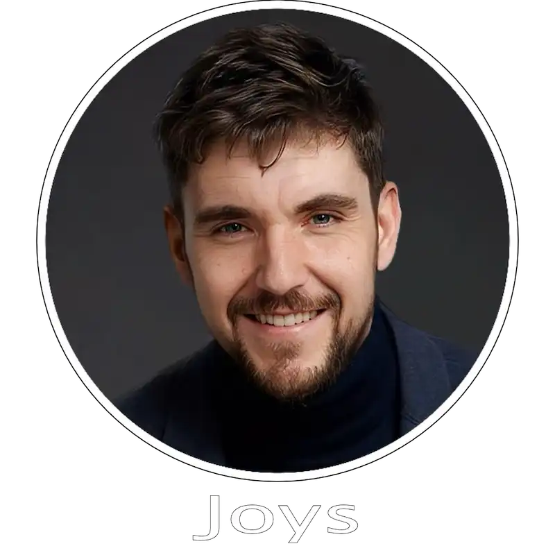 Smiling man Joys portrait photo, studio shot. Car Wrapping im Aargau.