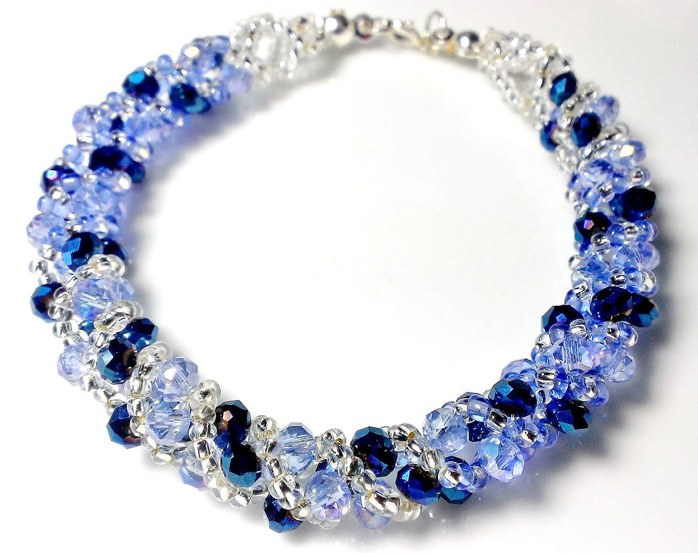Entorchada Azul combinada