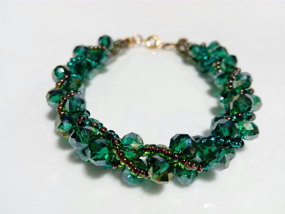Entorchada verde grande
