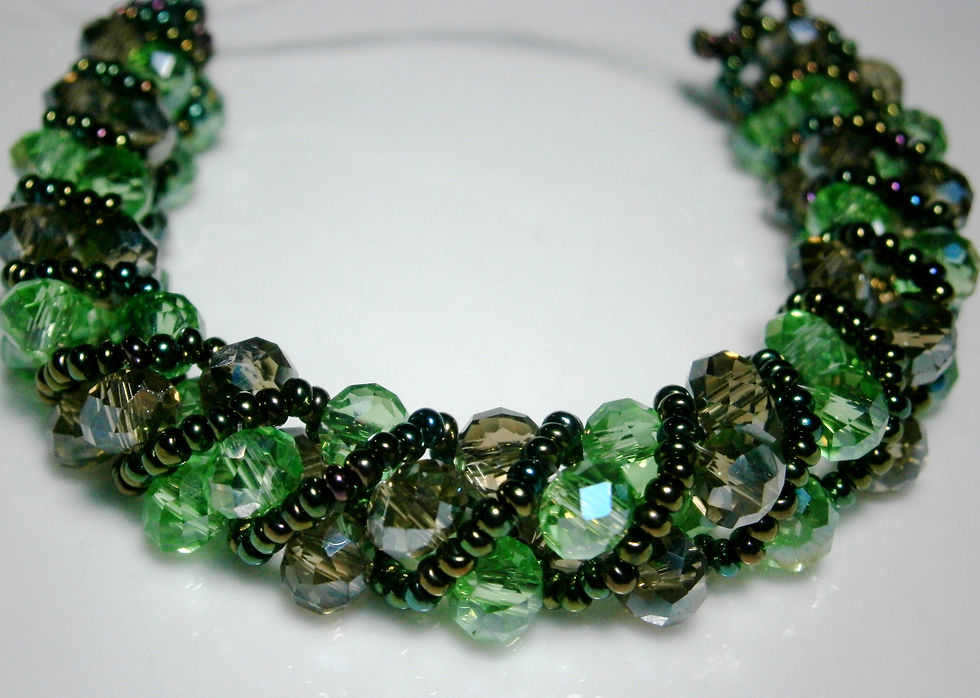 Entorchada verde Tornasol