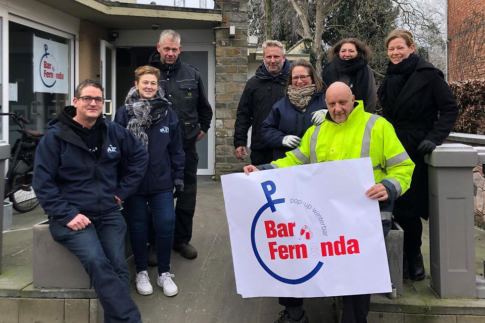 Bar Fernanda genoemd naar de allereerste hoofdleidster van de Chiromeisjes van Arendonk wo