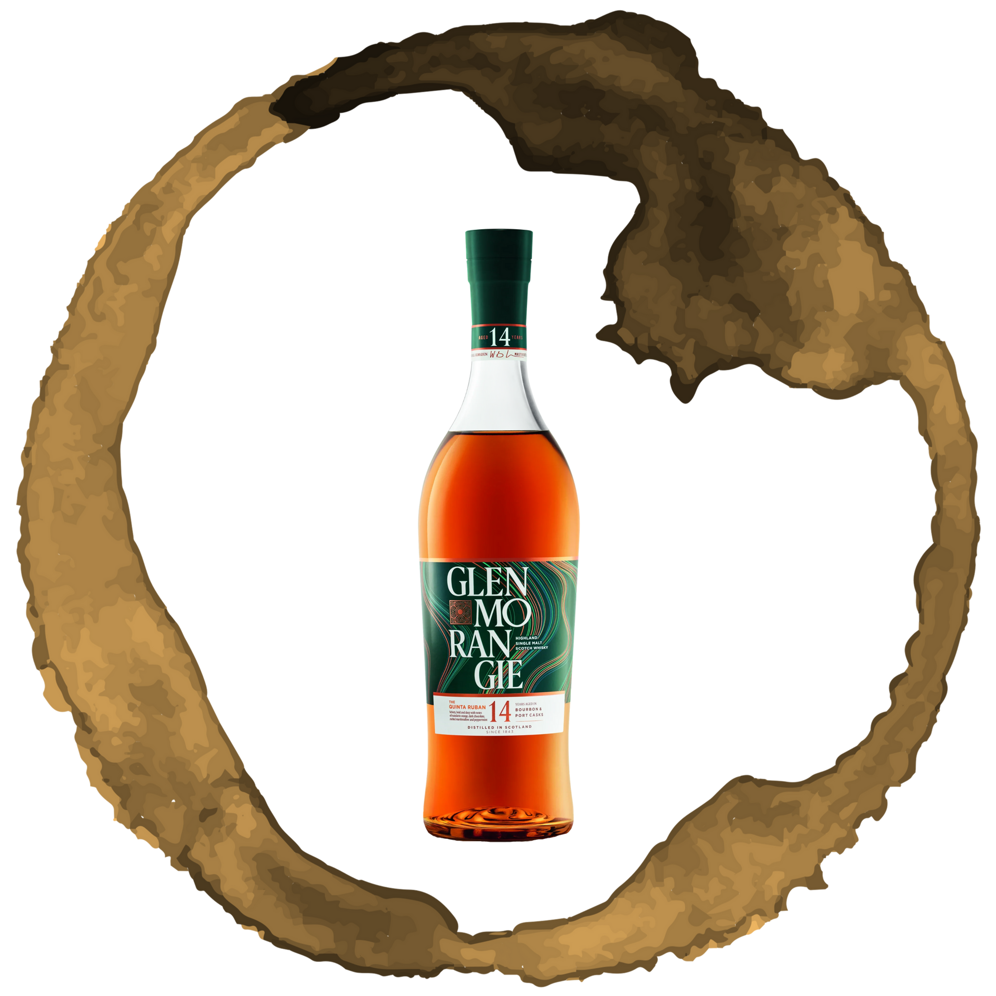 Glenmorangie Quinta Ruban 14 Years Old Single Malt Scotch Whisky 750ml