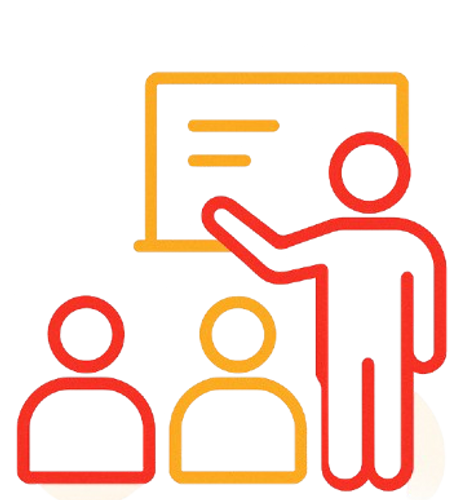 Corporate training icon