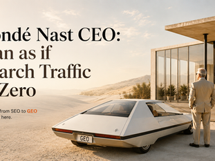 When Condé Nast Plans for Zero Search Traffic, Your Brand Should Be Paying Attention