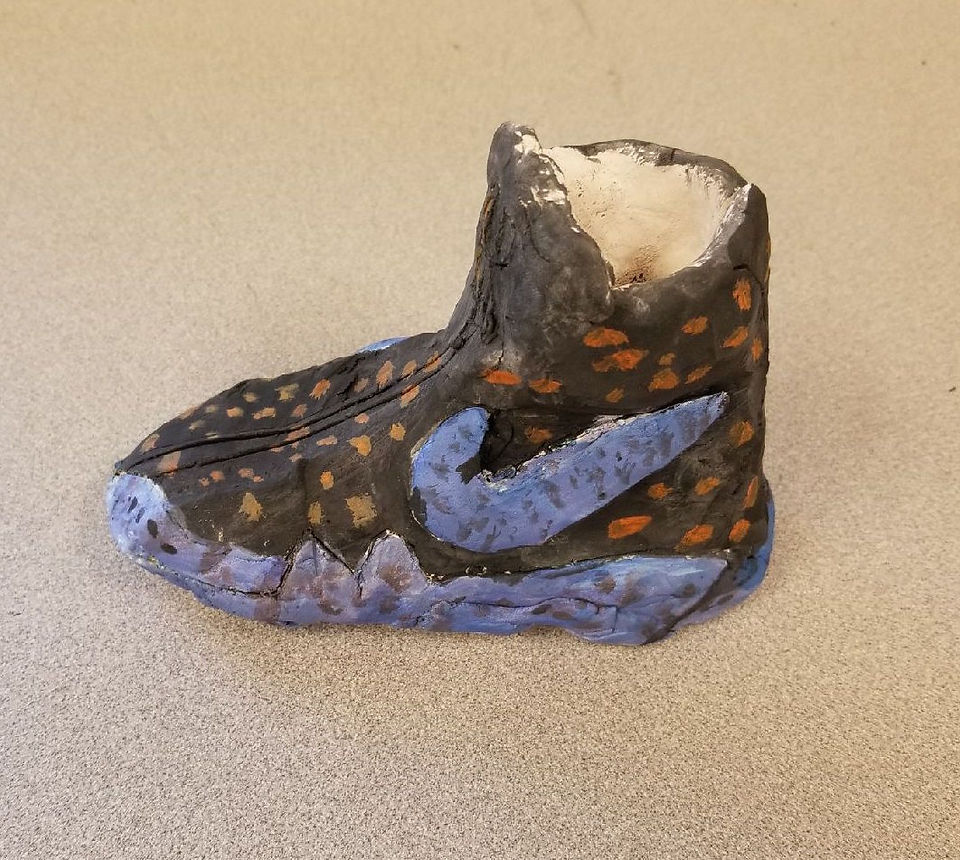 8th grade ceramic Chia Pets