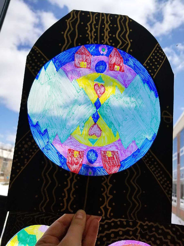 6th grade Gothic Rose Windows