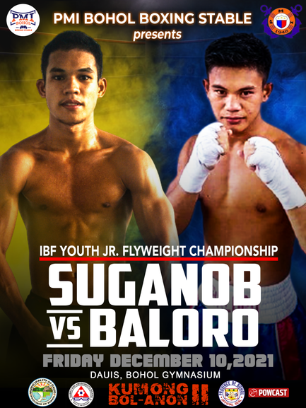 IBF YOUTH FLYWEIGHT CHAMPIONSHIP POSTER