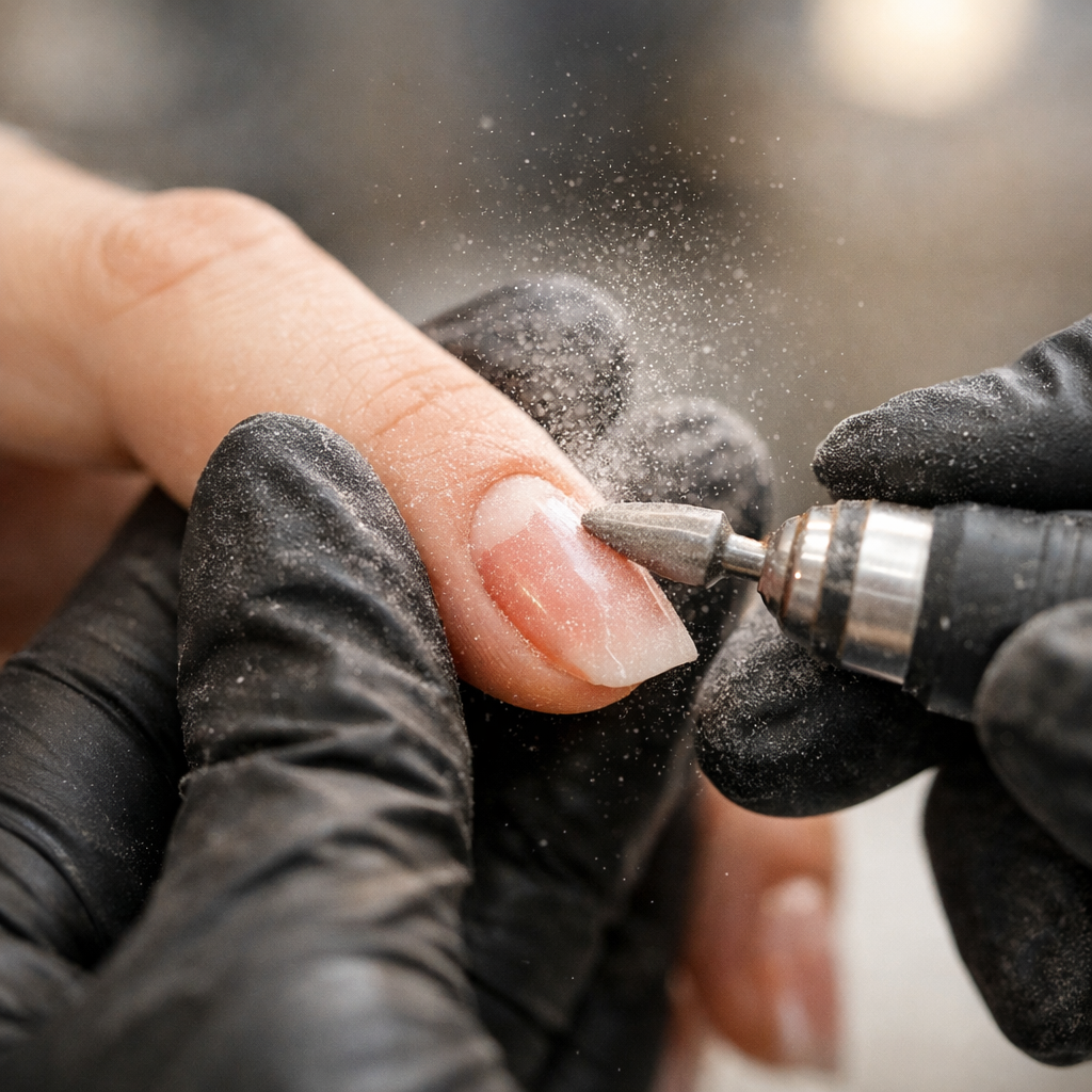 Professionele nagelvoorbereiding gellak