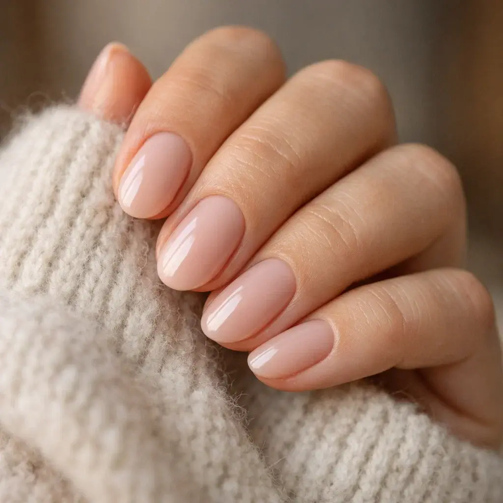 Zachte pastel gellak nagels