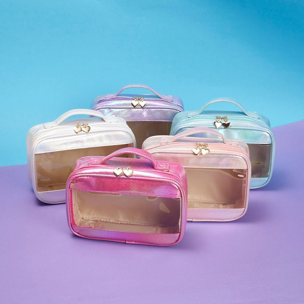 Miniatura: Necessaire Sintética Holográfica Impermeável 18651