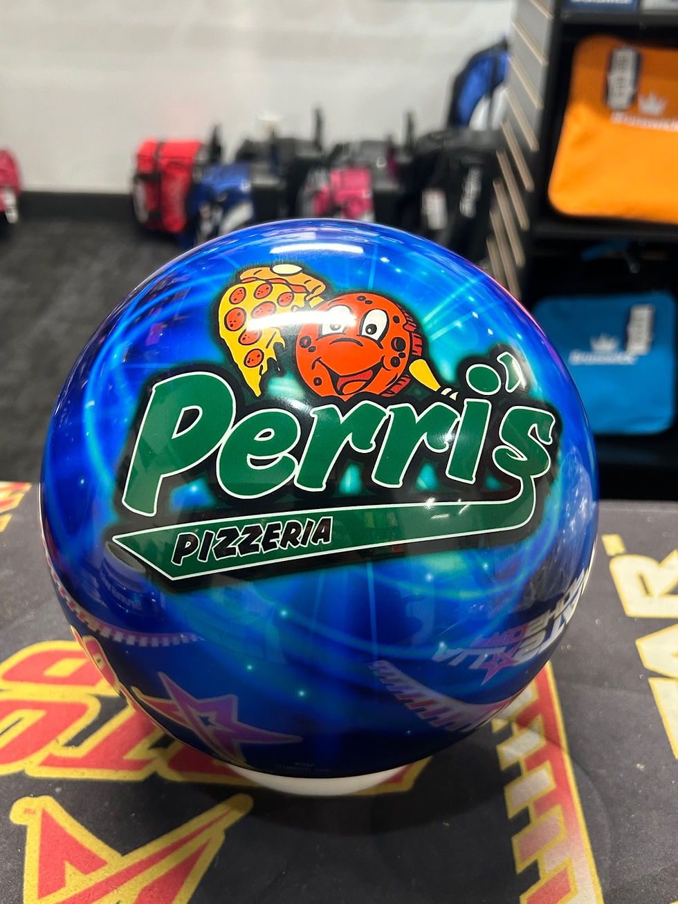 Thumbnail: Custom Suavé Sauce Bowling Ball