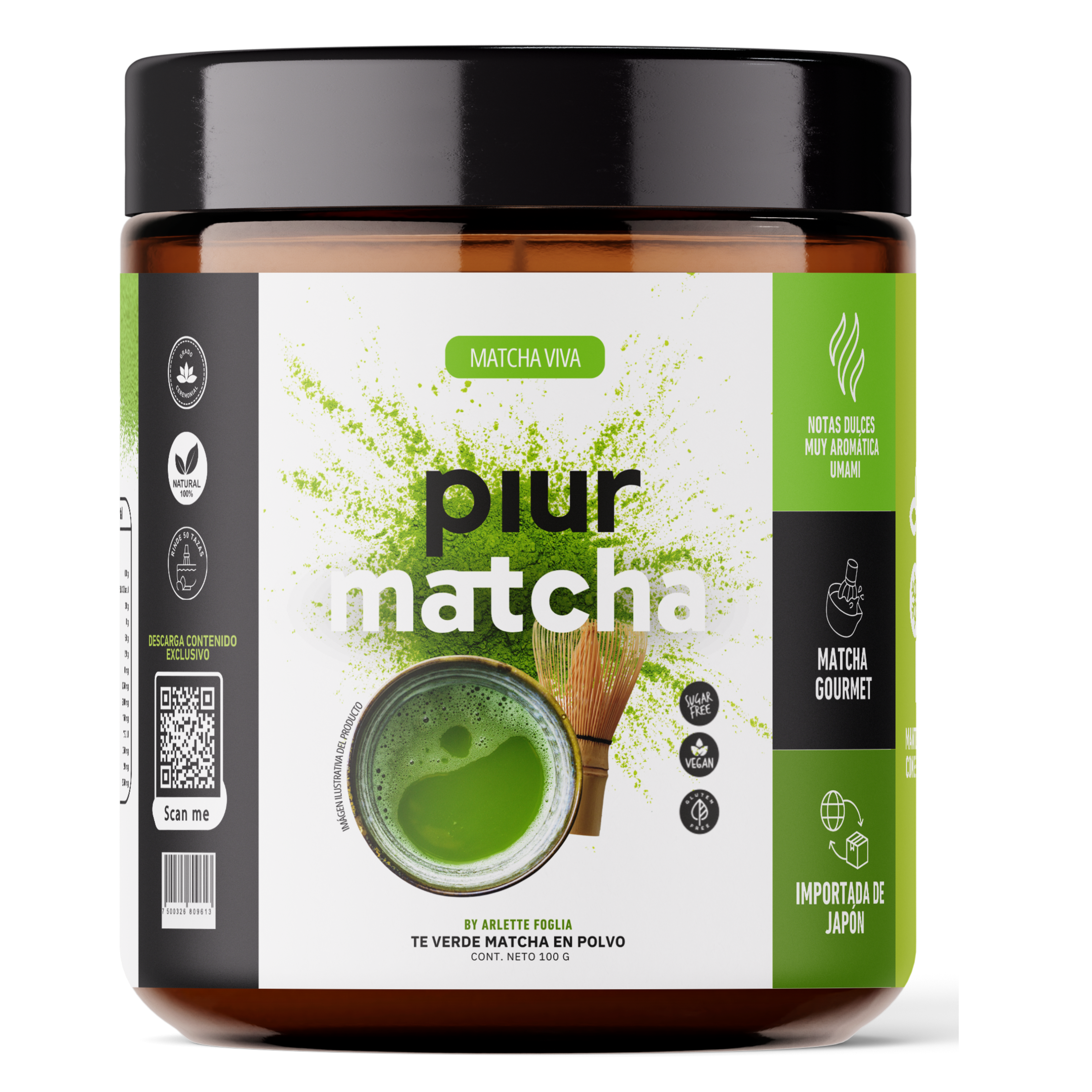 MATCHA VIVA CONGELADA ⎮100 G
