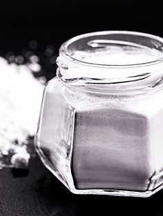 anhydrous monocalcium phosphate is produced chemically for commercial use. Used in the foo