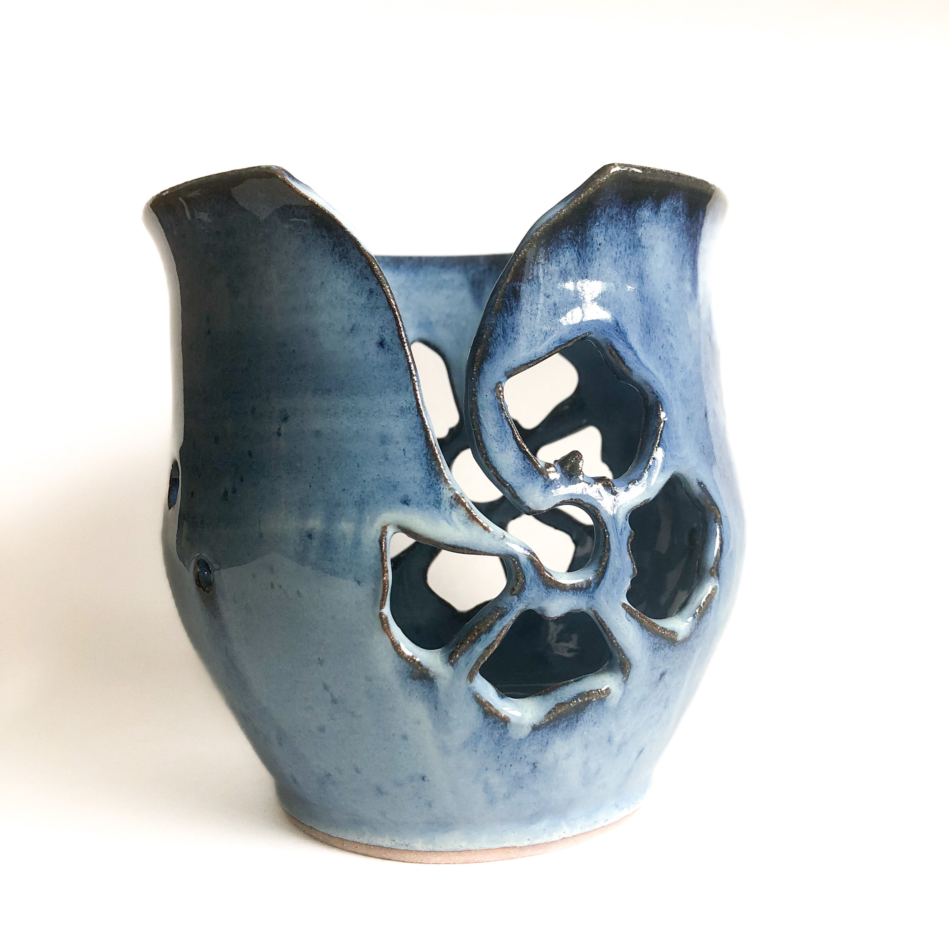 Bol à laine bleu crépuscule