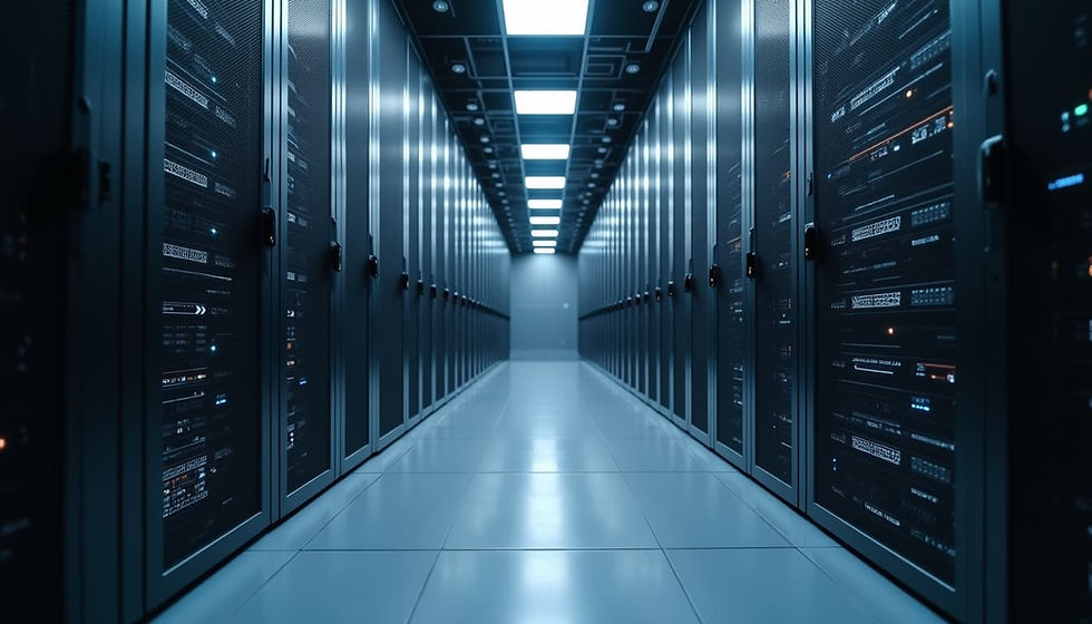 Server infrastructure representing legacy system audits, reviewing established systems, processes and technology to identify risks and improvement opportunities.