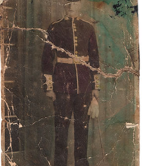 Damaged photograph