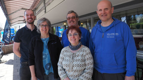 Bikeausstellung bei Velomobil in Thun