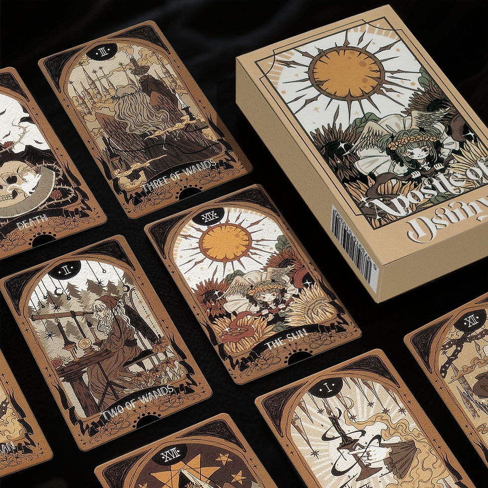 Thumbnail: Waite Fate Apostle 78‑Card Tarot Deck – Classic Retro Design with High Aesth