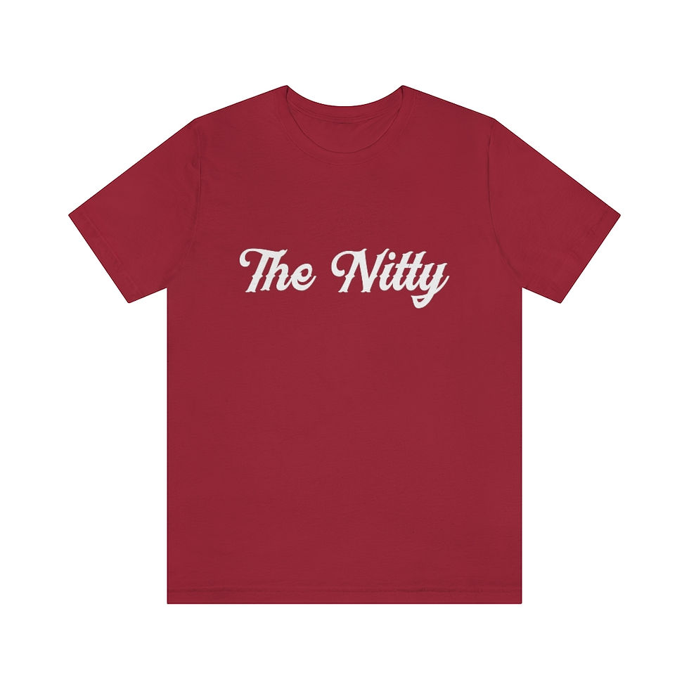 Thumbnail: The Nitty Short Sleeve Tee (White Font)