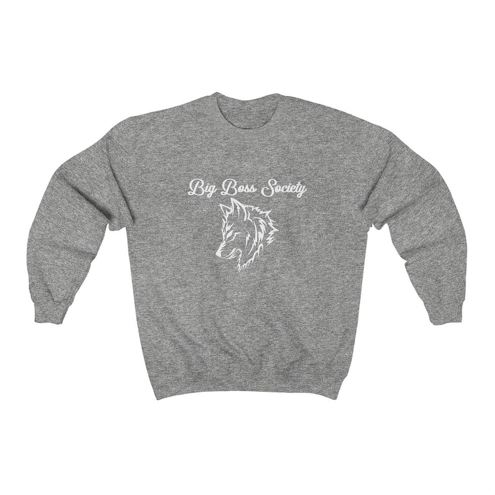 Thumbnail: Big Boss Society™ Crewneck Sweatshirt (Wolf Edition)