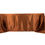 Miniature : Nappe rectangulaire en satin orange brulé