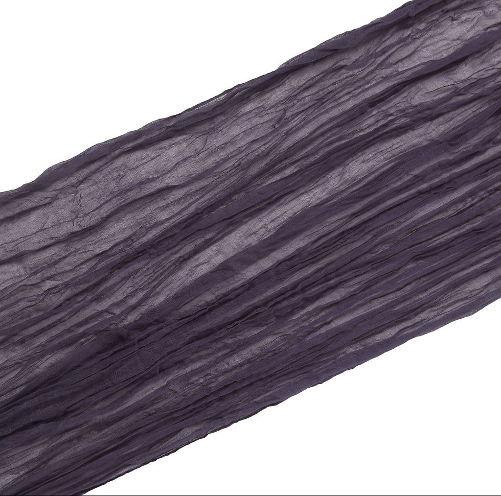 Miniature : Voilage de gaze violet