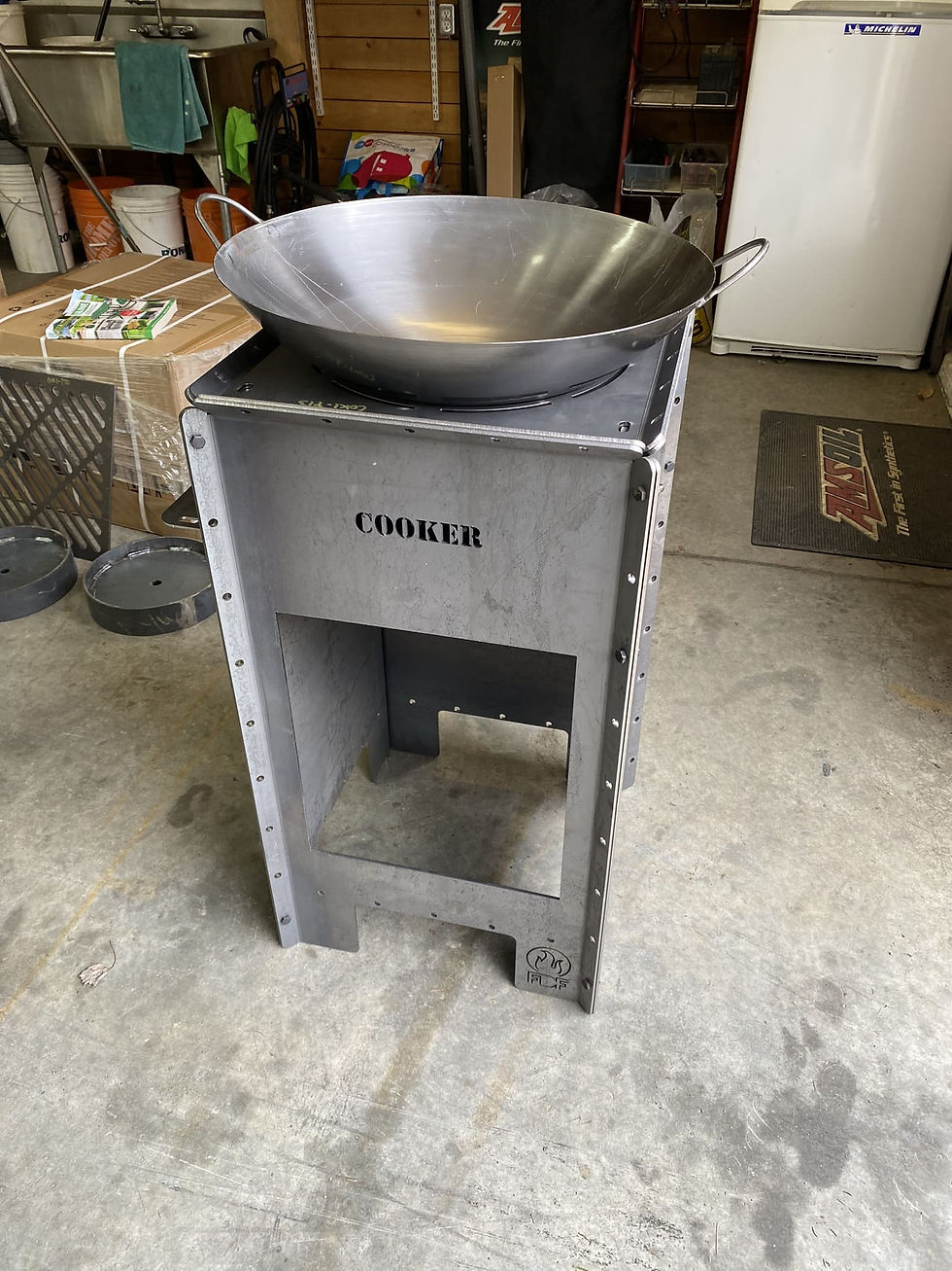 Plaque Wok pour le Cooker