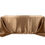 Miniature : Nappe rectangulaire en satin taupe
