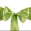 Miniature : Boucle de chaise en satin vert pomme