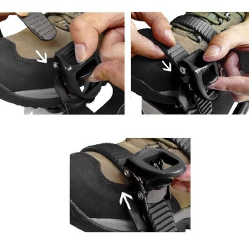 Thumbnail: BOUTON - ATTACHE - BOUCLE À CLIQUET  À RAQUETTES À NEIGE