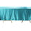 Miniature : Nappe rectangulaire en satin sarcelle