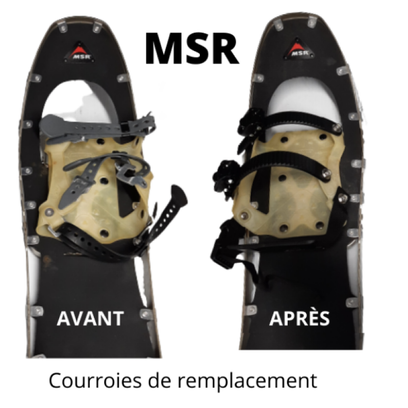 6in1 Attachment Straps 100 MSR Snowshoe Harness Replacement Parts