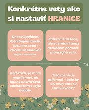 Aj takto si môžeš nastaviť zdravé hranice: konkrétne vety.