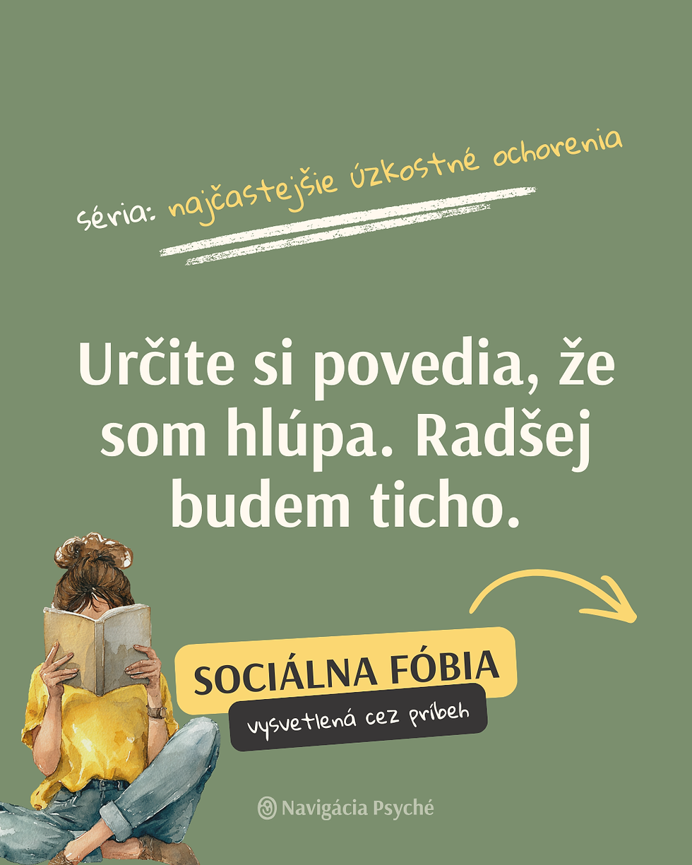 Sociálna fóbia v každodennom živote.