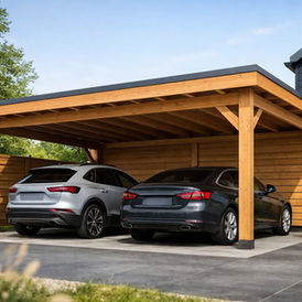Nieuwe carport plaatsen