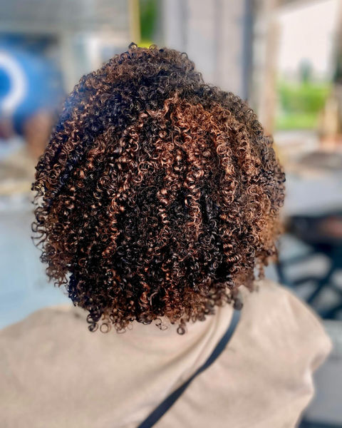 Ombré Hair & définition de boucles 