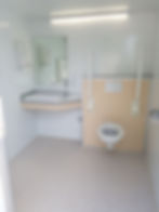 Container toilet invalide