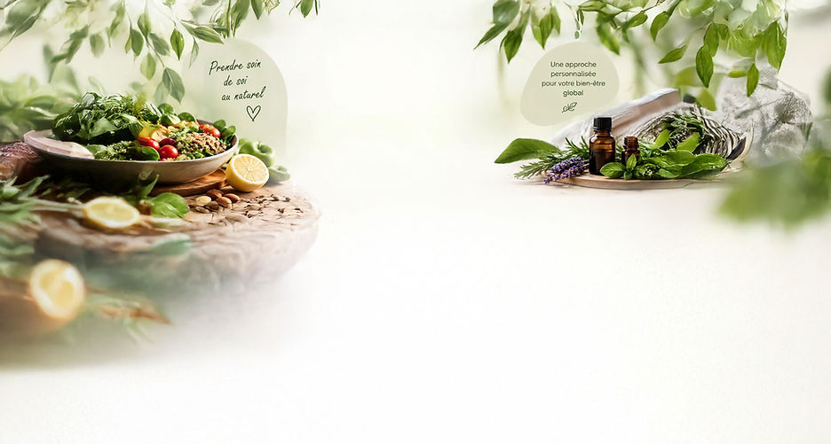 Des aliments et des l'huiles
