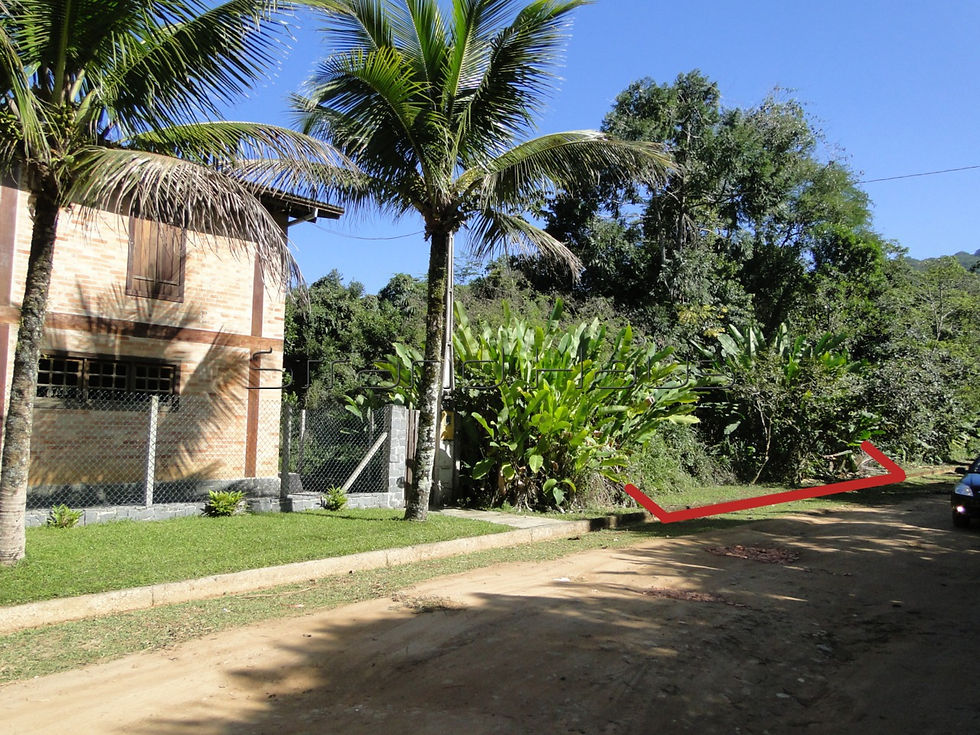 Rua do terreno