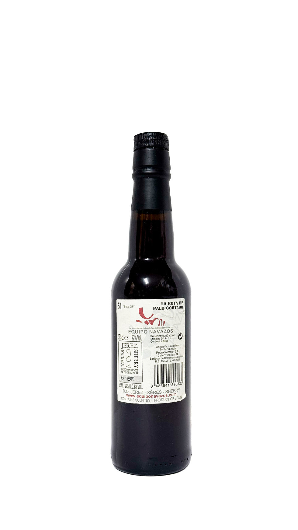 Equipo Navazos La Bota de Palo Cortado 51 Bota GF