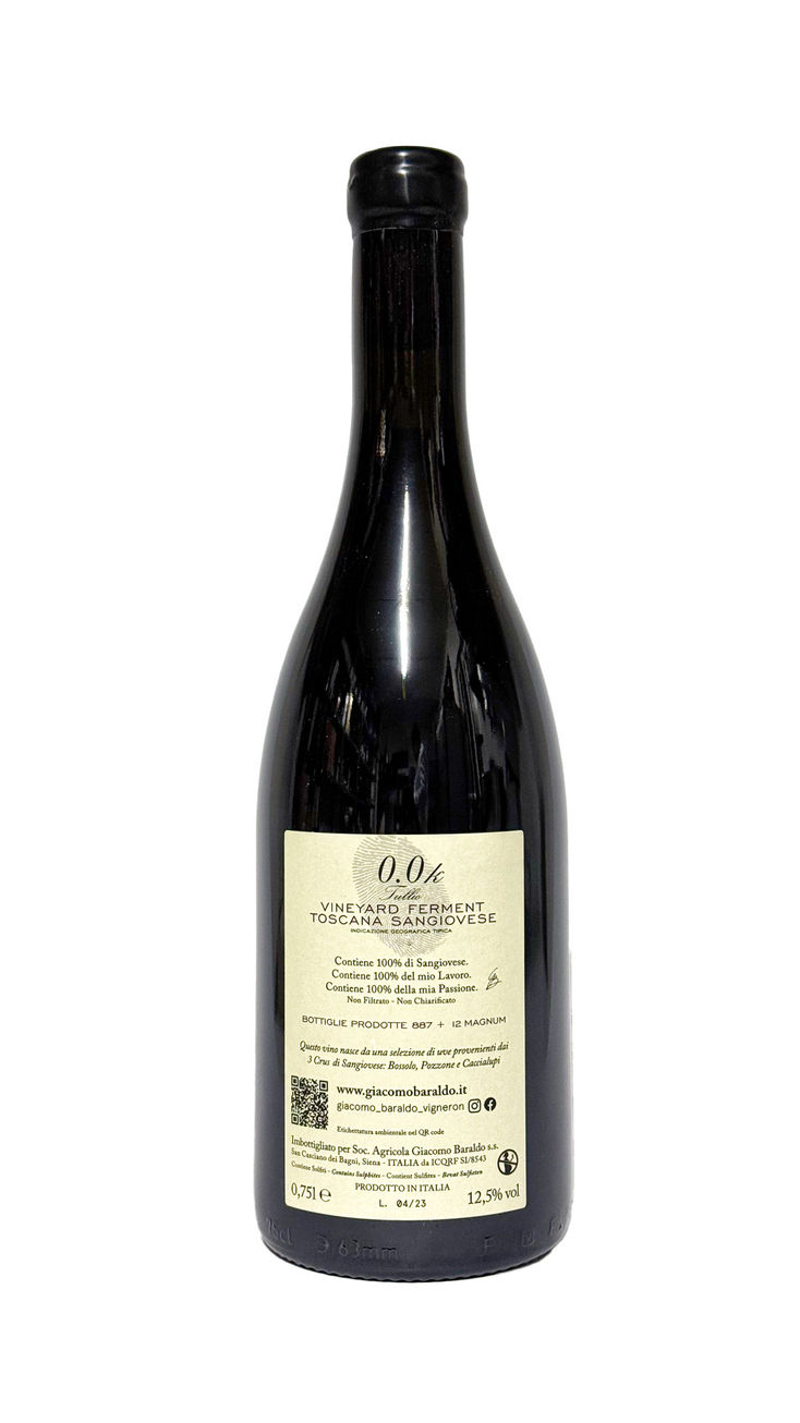 Giacomo Baraldo - 0,0 K TULLIO 2020 Sangiovese