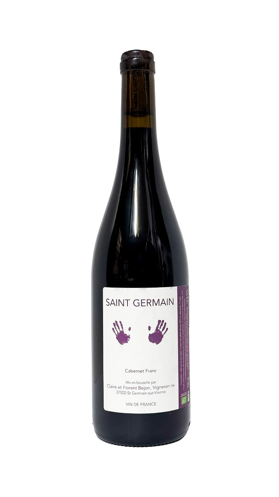Claire & Florent Béjon Saint Germain Cabernet Franc