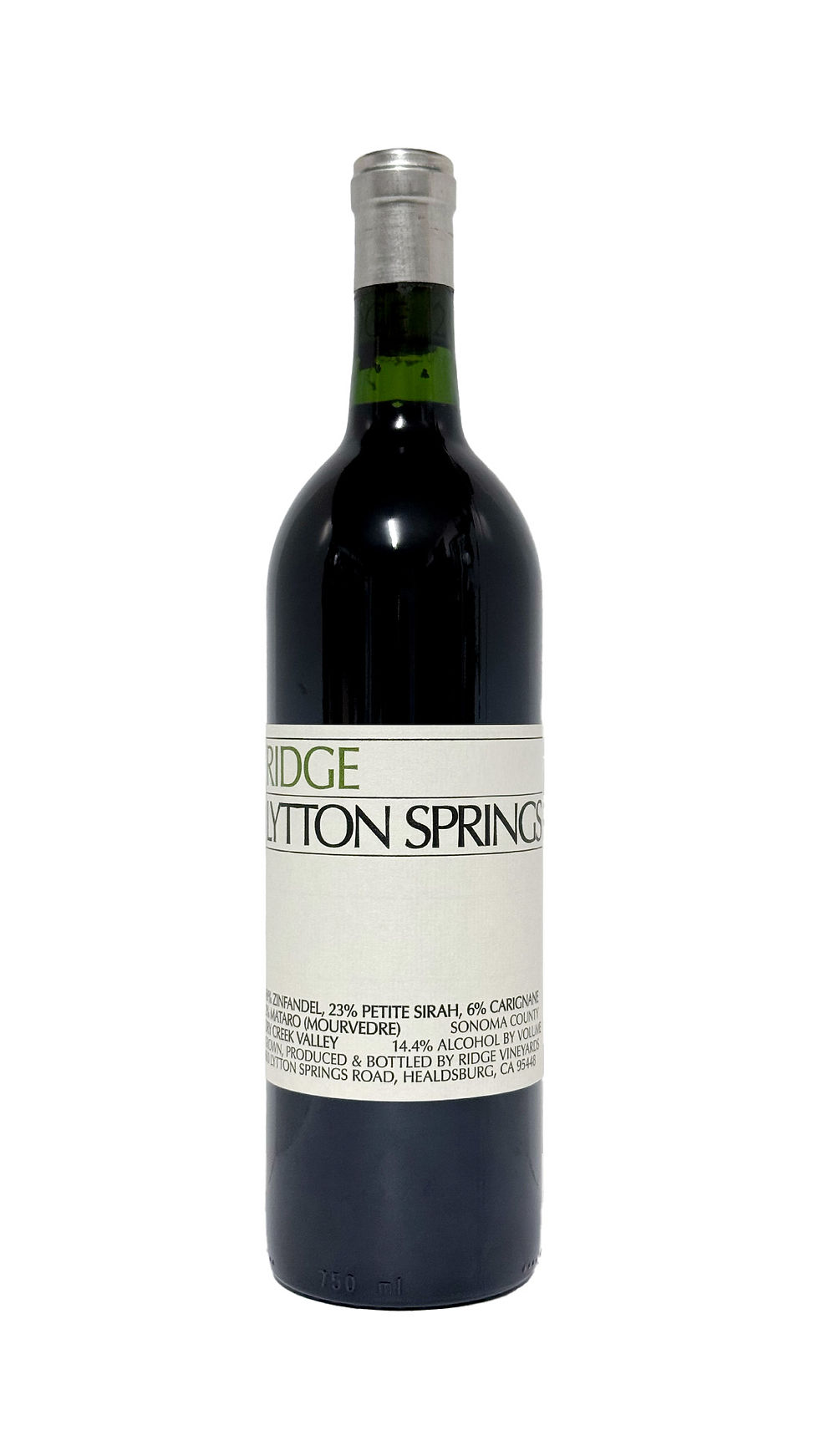 Ridge Lytton Springs