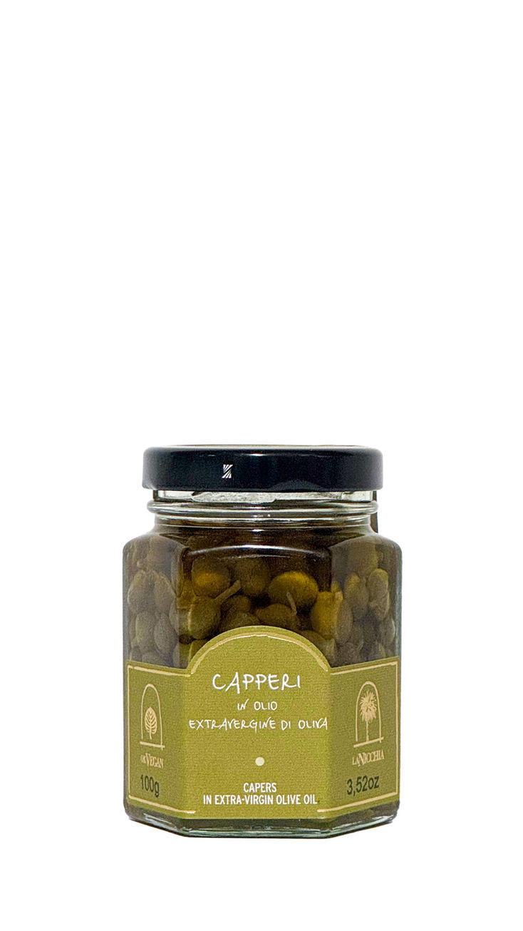 Alcaparras en Aceite de Oliva La Nicchia