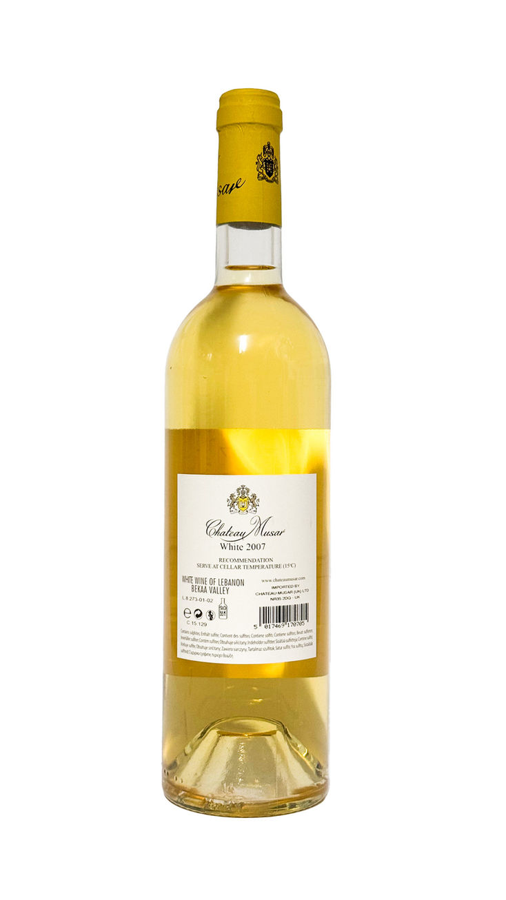 Gaston Hochar Chateau Musar 2007