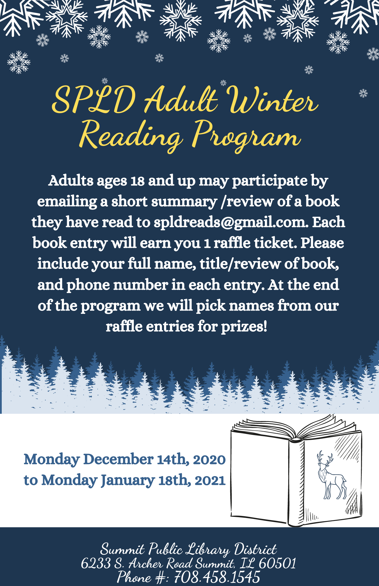 Adult Winter Reading Program