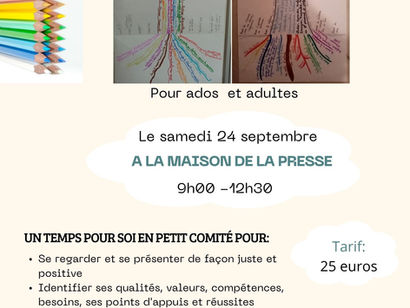 Atelier "Arbre de vie" le 24 septembre à MACHECOUL