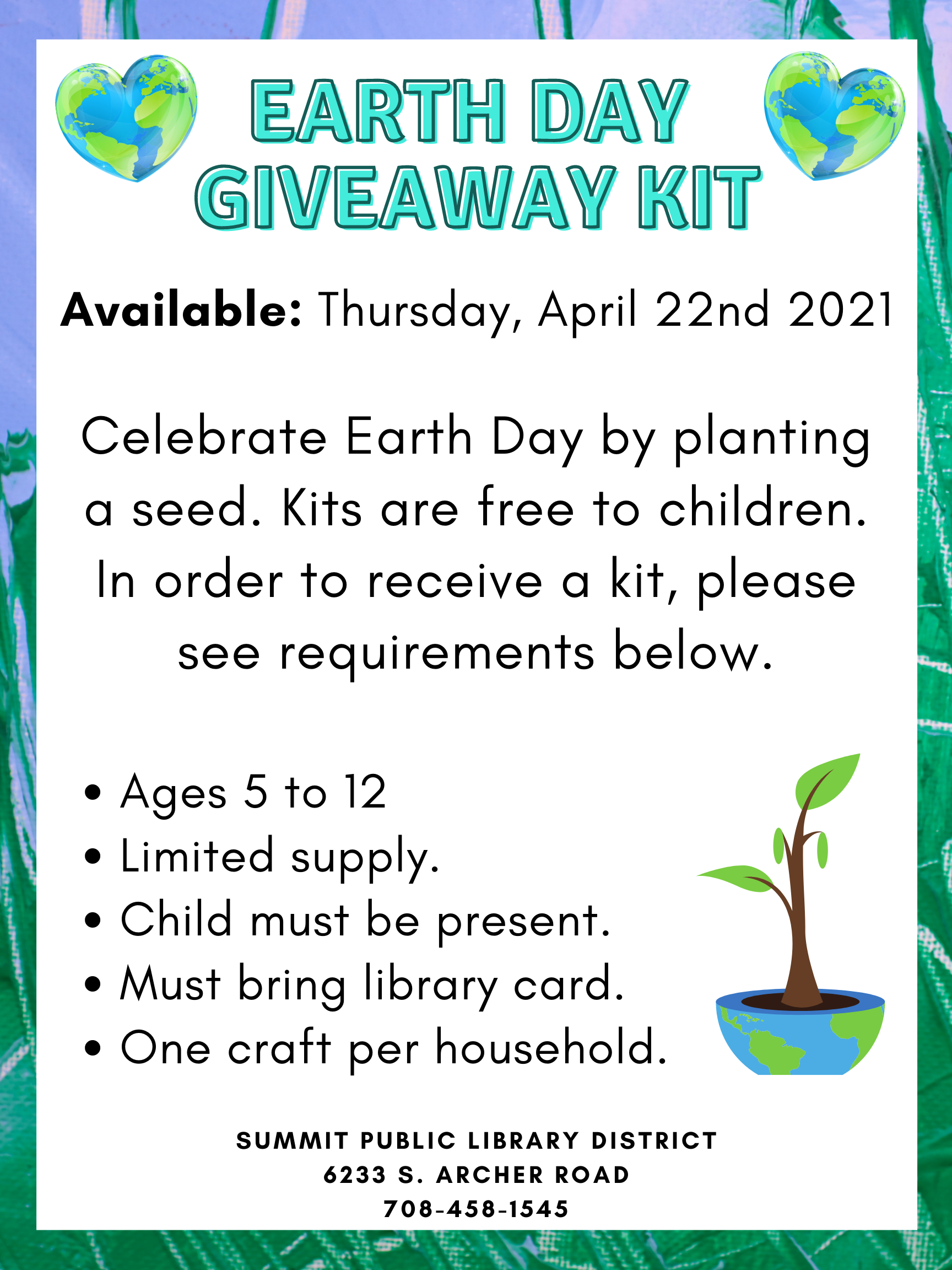Earth Day Giveaway Kit