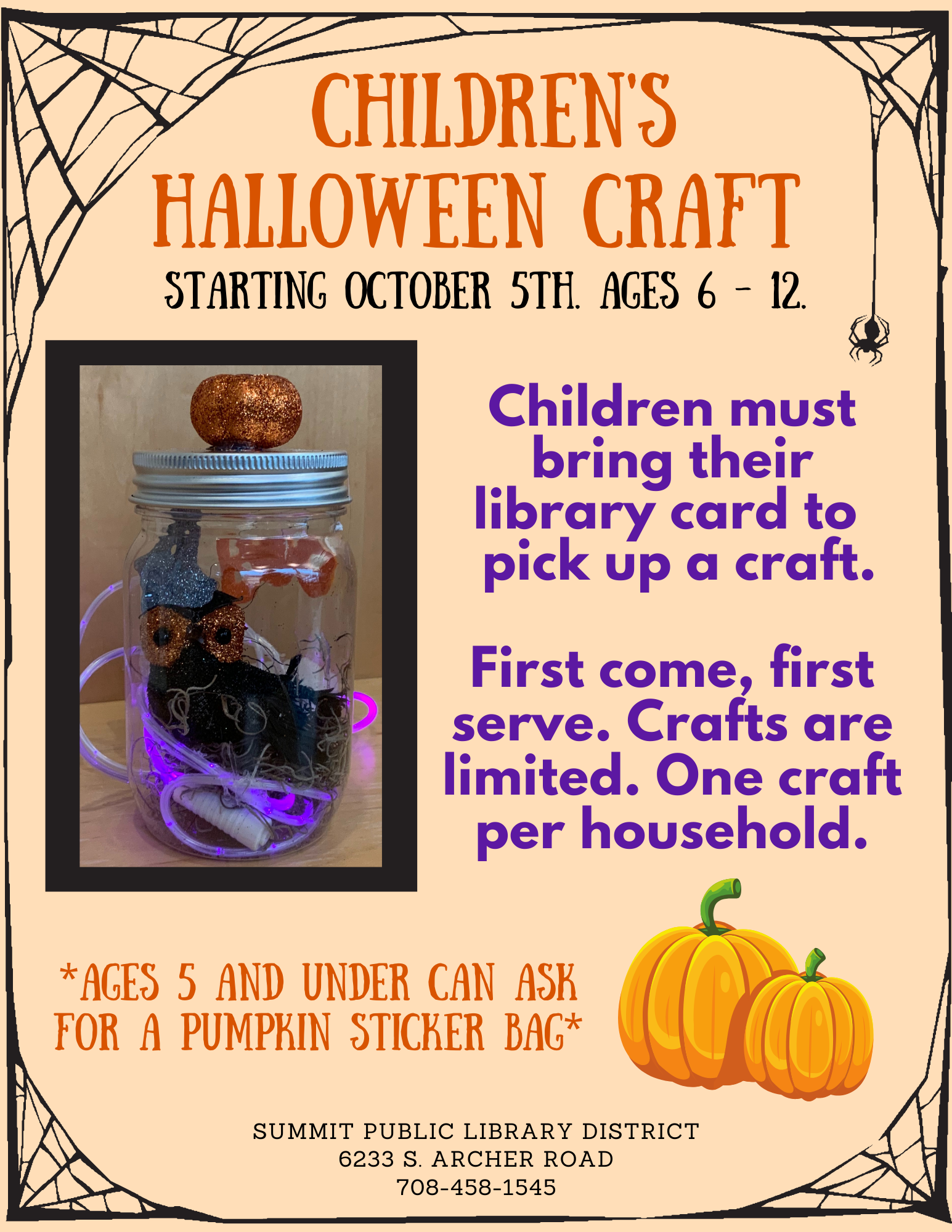Children's Halloween Craft