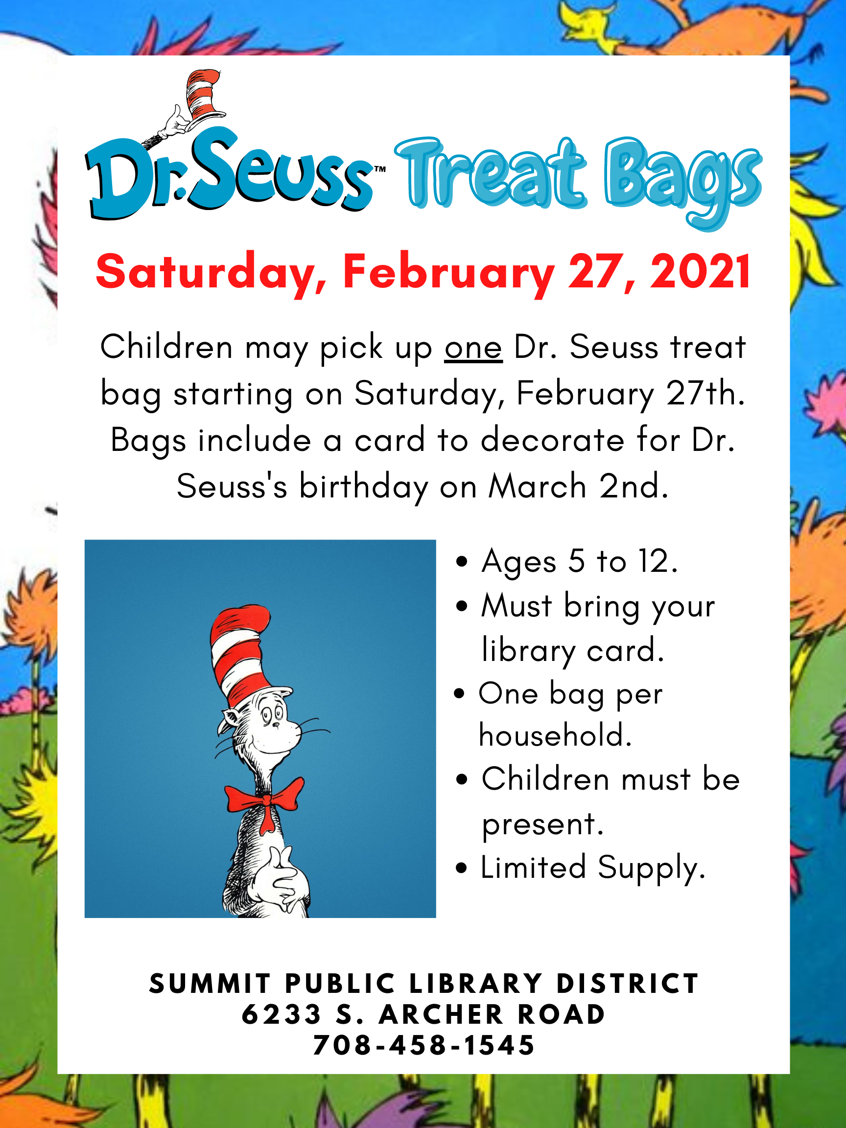 Dr. Seuss Treat Bag